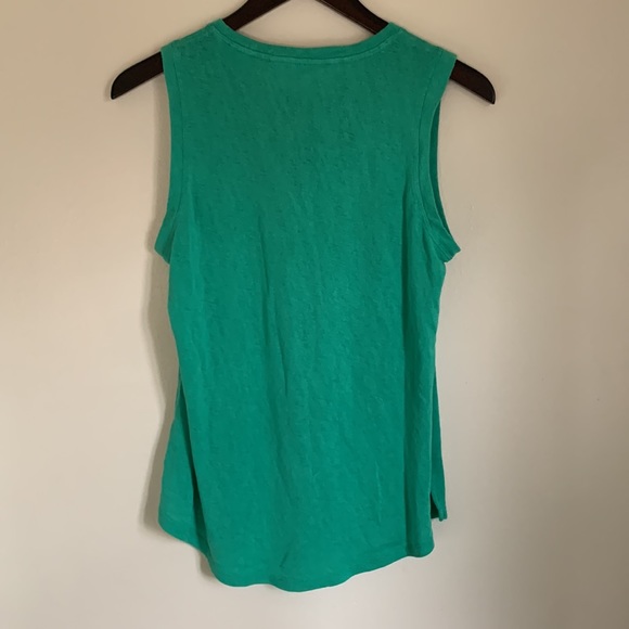 Athleta green tank top, size small - Picture 4 of 4